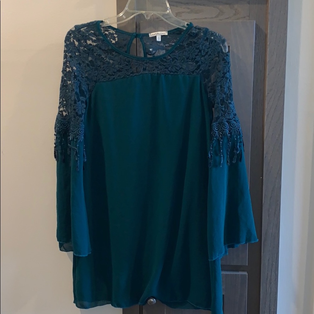 Turquoise dress